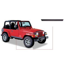 Load image into Gallery viewer, Bushwacker 97-06 Jeep Wrangler Trail Armor Side Rocker Panels - Black Body Armor &amp; Rock Rails Bushwacker
