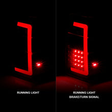 Load image into Gallery viewer, ANZO 07-17 Ford Expedition LED Taillights w/ Light Bar Black Housing Smoke Lens Tail Lights ANZO
