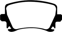 Load image into Gallery viewer, EBC 06-13 Audi A3 2.0 Turbo (Girling rear caliper) Yellowstuff Rear Brake Pads Brake Pads - Performance EBC   

