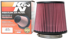 Load image into Gallery viewer, K&amp;N Universal Clamp-On Air Filter 5in Flange ID x 8in Base OD x 6.625in Top OD x 8.625in Height Air Filters - Universal Fit K&amp;N Engineering   
