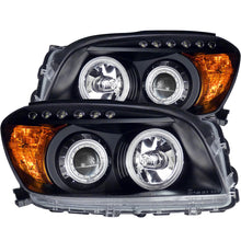Load image into Gallery viewer, ANZO 2006-2008 Toyota Rav4 Projector Headlights w/ Halo Black Headlights ANZO
