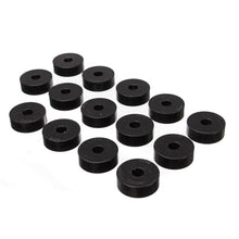 Load image into Gallery viewer, Energy Suspension 55-73 Jeep CJ5/CJ7/CJ8 Scrambler Black Body (Cab) Mount Set Bushing Kits Energy Suspension
