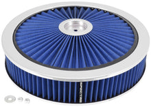 Load image into Gallery viewer, Spectre ExtraFlow HPR Air Cleaner Assembly 14in. x 3in. - Blue Air Filters - Universal Fit Spectre
