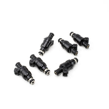 Load image into Gallery viewer, DeatschWerks Universal 1200cc Low Impedance 14mm Upper Injector - Set of 6 Fuel Injector Sets - 6Cyl DeatschWerks
