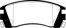 Load image into Gallery viewer, EBC 91-93 Nissan NX 2.0 Greenstuff Front Brake Pads Brake Pads - Performance EBC   
