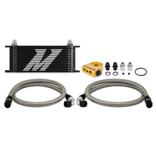 Load image into Gallery viewer, Mishimoto Universal Thermostatic Oil Cooler Kit 16-Row Black Oil Coolers Mishimoto
