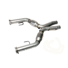 Load image into Gallery viewer, BBK BBK1637 BBK 05-10 Mustang 4.6 Short Mid X Pipe With Catalytic Converters 2-3/4 For BBK Long Tube Headers
