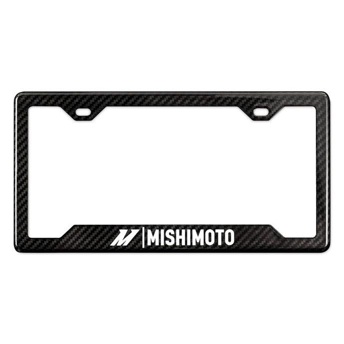 Mishimoto Carbon Fiber License Plate Frame - Gloss Apparel Mishimoto