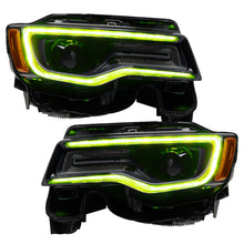 Load image into Gallery viewer, Oracle 1421 Jeep Grand Cherokee Dynamic Headlight DRL Upgrade Kit ColorSHIFT Dynamic SEE WARRANTY Headlights ORACLE Lighting
