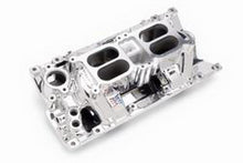 Load image into Gallery viewer, Edelbrock Polished B/B Chev Rect Port RPM Air-Gap Manifold Intake Manifolds Edelbrock
