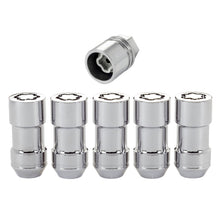 Load image into Gallery viewer, McGard Wheel Lock Nut Set - 5pk. (Cone Seat) M14X1.5 / 22mm Hex / 1.965in. Length - Chrome Lug Nuts McGard
