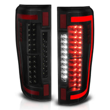 Load image into Gallery viewer, ANZO 2017+ Ford F-250 LED Taillights - Black/Smoke Tail Lights ANZO
