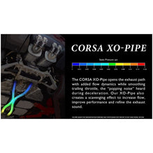 Load image into Gallery viewer, Corsa 2006-2007 Chevrolet Corvette C6 6.0L V8 Auto A6 XO Pipe Exhaust X Pipes CORSA Performance
