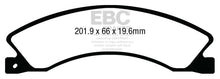Load image into Gallery viewer, EBC 12+ Nissan NV 1500 Yellowstuff Rear Brake Pads Brake Pads - Performance EBC   
