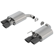 Borla 18-19 Ford Mustang GT 5.0L AT/MT 2.5in S-Type Axle Back Exhaust w/ Valves - Black Chrome Tips Axle Back Borla