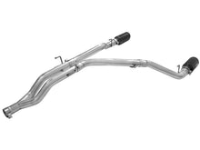 Load image into Gallery viewer, aFe MACHForce XP DPF-Back Exhaust 3in SS w/ 6in Black Tips 2014 Dodge Ram 1500 V6 3.0L EcoDiesel DPF Back aFe
