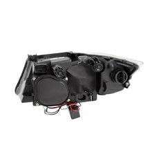 Load image into Gallery viewer, ANZO 2006-2008 BMW 3 Series E90-E91 Projector Headlights w/ Halo w/ LED Bar Black (CCFL) Headlights ANZO
