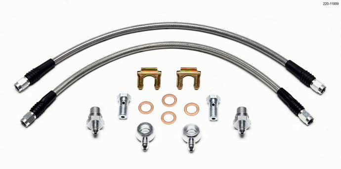 Wilwood Flexline Kit Rear Fiesta Brake Line Kits Wilwood