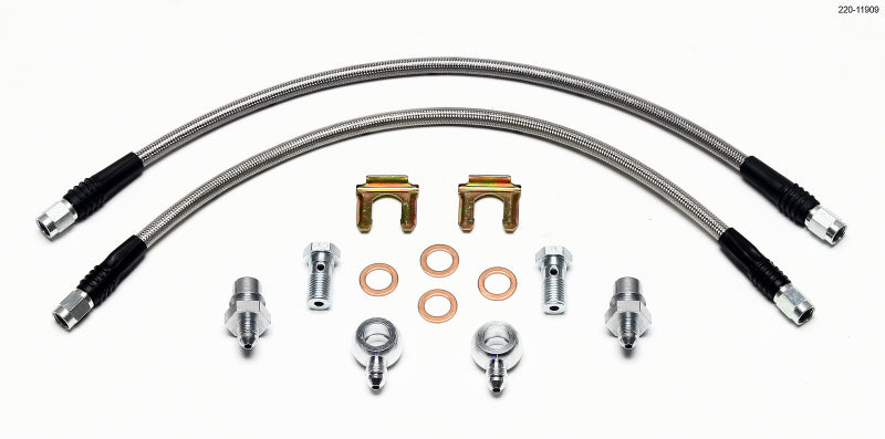 Wilwood Flexline Kit Rear Fiesta Brake Line Kits Wilwood