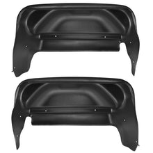 Load image into Gallery viewer, Husky Liners 14-17 GMC Sierra Black Rear Wheel Well Guards Wheel Well Liners Husky Liners
