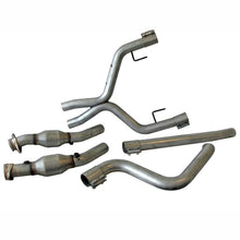 Load image into Gallery viewer, BBK 05-09 Mustang 4.0 V6 True Dual Cat Back Exhaust Conversion Kit With X pipe Catback BBK
