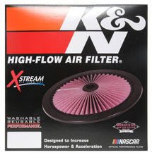 Load image into Gallery viewer, K&amp;N X-Stream Top Round Lid 9 inch Outside Diameter Air Filters - Universal Fit K&amp;N Engineering   
