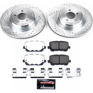 Power Stop 14-19 Dodge Charger Rear Z26 Street Warrior Brake Kit Brake Kits - Performance D&S PowerStop   