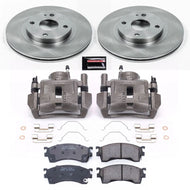 Power Stop 99-00 Mazda Protege Front Autospecialty Brake Kit w/Calipers Brake Kits - OE PowerStop   