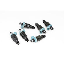 Load image into Gallery viewer, DeatschWerks Universal 450cc Low Impedance 11mm Upper Injector - Set of 6 Fuel Injector Sets - 6Cyl DeatschWerks
