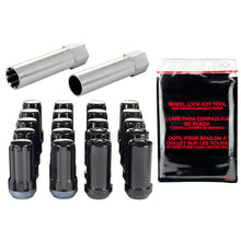 Load image into Gallery viewer, McGard SplineDrive Tuner 5 Lug Install Kit w/Locks &amp; Tool (Cone) 1/2-20 / 13/16 Hex / 1.6in. L - Blk Lug Nuts McGard
