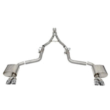 Load image into Gallery viewer, Corsa 15-23 Challenger SRT/Hellcat/Demon/Redeye 2.75in Valved CB DR Exit w/ Twin 3.5in Pol Pro Tips Catback CORSA Performance
