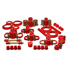 Load image into Gallery viewer, Energy Suspension 94-98 Ford Mustang Red Hyper-flex Master Bushing Set Bushing Kits Energy Suspension
