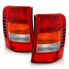 Load image into Gallery viewer, ANZO 1999-2004 Jeep Grand Cherokee Taillight Red/Clear Lens (OE Replacement) Tail Lights ANZO
