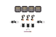 Load image into Gallery viewer, Diode Dynamics SS5 Sport Universal CrossLink 4-Pod Lightbar - White Driving Light Bars &amp; Cubes Diode Dynamics   
