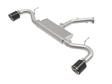 Load image into Gallery viewer, aFe Takeda 2.5in 409 SS Axle-Back Exhaust System Carbon Fiber 18-20 Hyundai Elantra GT L4-1.6L(t) Axle Back aFe
