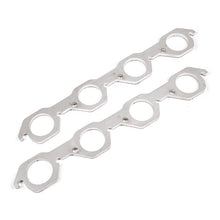 Load image into Gallery viewer, Stainless Works SBF AFR 225 Head Round Port Header 304SS Exhaust Flanges 1-7/8in Primaries Flanges Stainless Works
