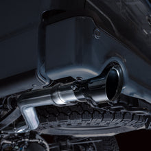 Load image into Gallery viewer, AWE Tuning 2021+ Ford F-150 Tremor (w/ Bumper Cutouts) 0FG Non-Resonated Catback -Diamond Black Tips Catback AWE Tuning   
