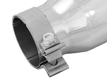 Load image into Gallery viewer, aFe MACH Force-Xp 3in Inlet x 4in Outlet x 9in Length 304 Stainless Steel Exhaust Tip Polished Catback aFe
