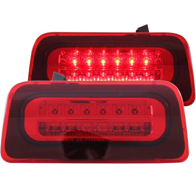 ANZO 1995-2005 Chevrolet S-10 LED 3rd Brake Light Red/Clear Lights Corner ANZO