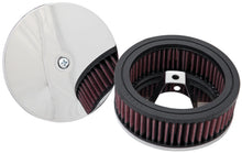 Load image into Gallery viewer, K&amp;N 4in ID / 5.5in OD / 2in H Custom Assembly Filter designed to fit Harley-Davidson Motorcycle Air Filters - Direct Fit K&amp;N Engineering   
