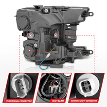 Load image into Gallery viewer, Anzo 18-20 Ford F-150 Full Led Projector Smoke Bar Style Headlights Black Amber Headlights ANZO
