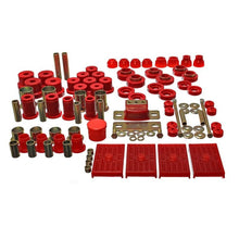 Load image into Gallery viewer, Energy Suspension 67-79 GM Camaro / Firebird w/ Multi Leaf Springs Red Hyper-Flex Master Bushing Set Bushing Kits Energy Suspension
