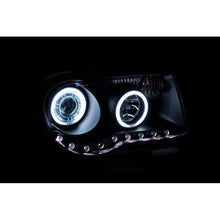 Load image into Gallery viewer, ANZO 2005-2010 Chrysler 300C Projector Headlights w/ Halo Black (CCFL) G2 Headlights ANZO
