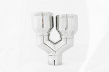 Load image into Gallery viewer, MBRP Universal T304 SS Dual Tip 4in OD/2.5in Inlet Tips MBRP
