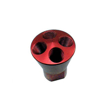 Load image into Gallery viewer, Nitrous Express 4 Port Showerhead Distribution Block - Red Distribution Blocks Nitrous Express
