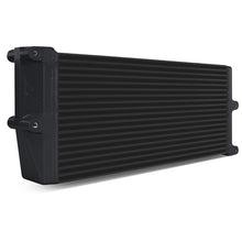 Load image into Gallery viewer, Mishimoto Heavy-Duty Oil Cooler - 17in. Opposite-Side Outlets - Black Oil Coolers Mishimoto
