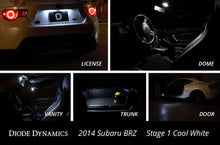 Load image into Gallery viewer, Diode Dynamics Subaru BRZ Interior Kit Stage 1 - Cool - White Bulbs Diode Dynamics   
