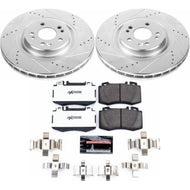 Power Stop 00-03 Mercedes-Benz ML55 AMG Front Z26 Street Warrior Brake Kit Brake Kits - Performance D&S PowerStop   