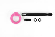 Load image into Gallery viewer, Perrin 08-14 Subaru WRX/STI Tow Hook Kit (Front) - Hyper Pink Tow Hooks Perrin Performance   
