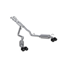 Load image into Gallery viewer, MBRP 20-21 Ford Explorer ST 3.0L Ecoboost SS 2.5in Dual Rear Exit w/ Carbon Fiber Quad Tips - T304 Catback MBRP
